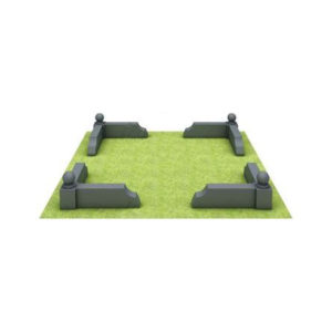 Цоколь на могилу №7