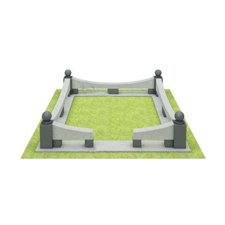 Цоколь на могилу №9