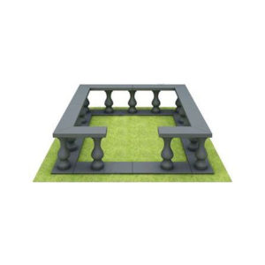 Цоколь на могилу №8