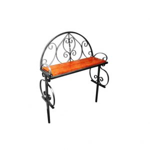 Лавочка на могулу кованная