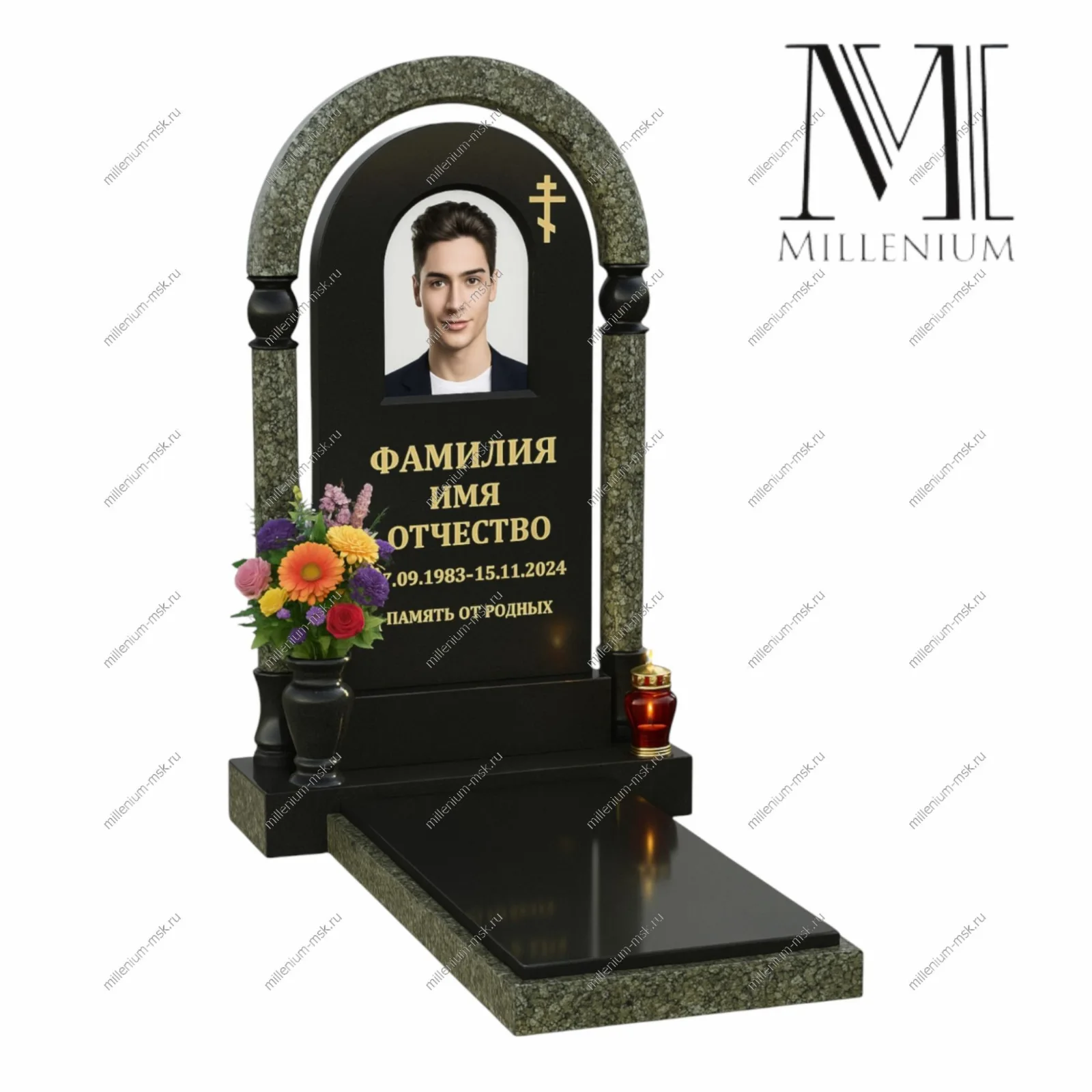 Комбинированный памятник №48