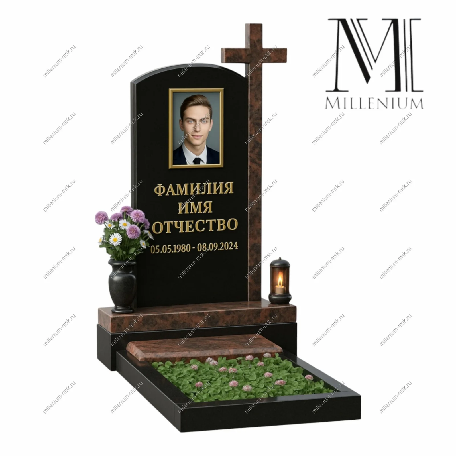 Комбинированный памятник №50